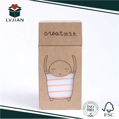 Darilna škatla za nogavice iz kraft papirja